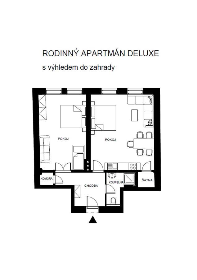 Apartmány Velké náměstí Kroměříž Extérieur photo