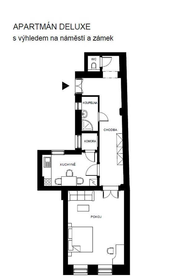 Apartmány Velké náměstí Kroměříž Extérieur photo