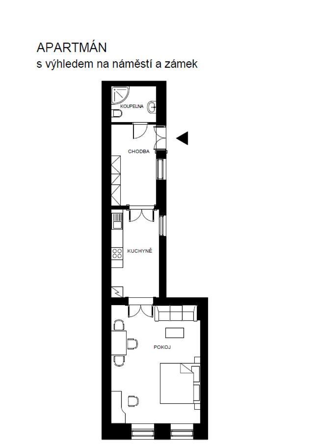 Apartmány Velké náměstí Kroměříž Extérieur photo
